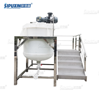PP Équipement de mélangeur anticorrosif Machine de mélangeur en polypropylène Vente chaude PP PP pour nettoyeurs de toilettes 