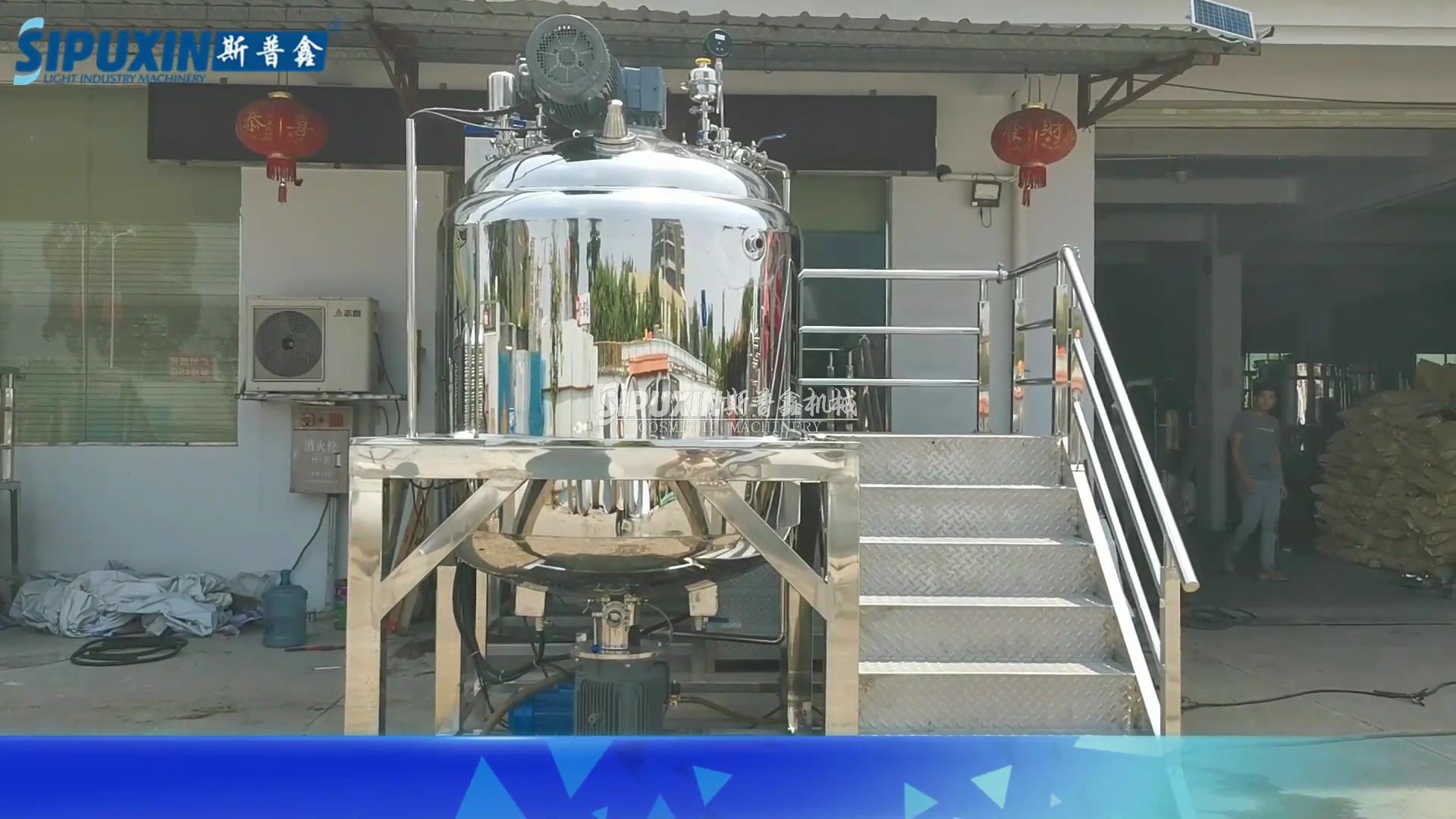 Machine de fabrication de vaseline 1000L