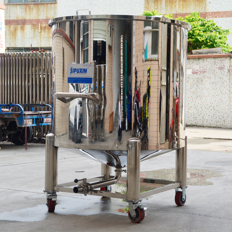 Réservoir de stockage de lait de boisson chargée de haute qualité