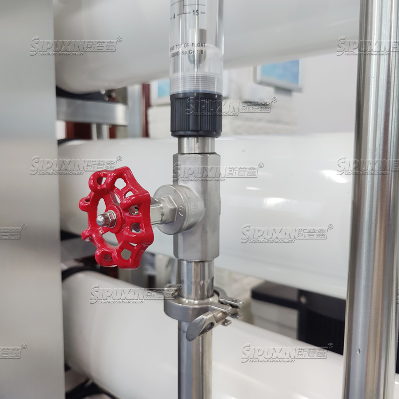 Machinerie de traitement de l'eau en acier inoxydable 4000L à 2 étapes
