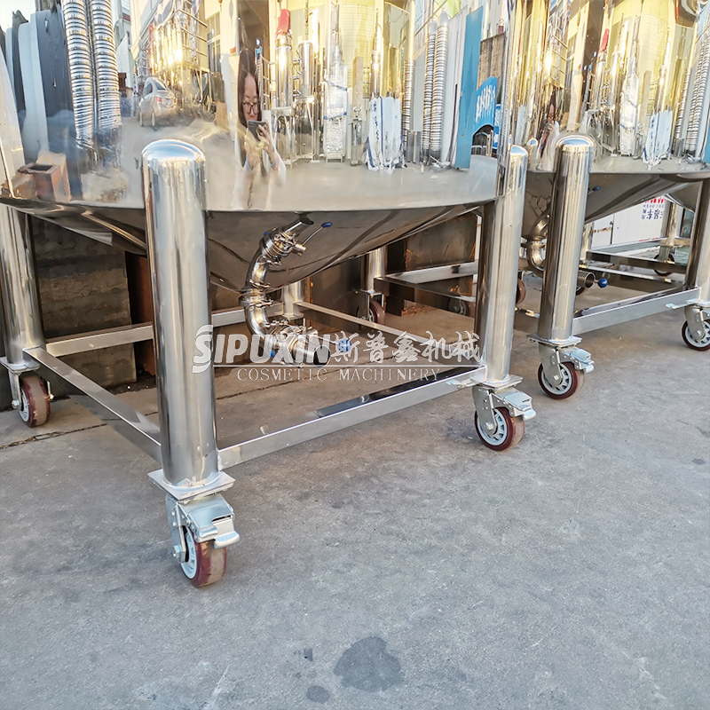 Machine de fabrication du réservoir de stockage de stockage de stockage de stockage chimique en acier inoxydable personnalisé