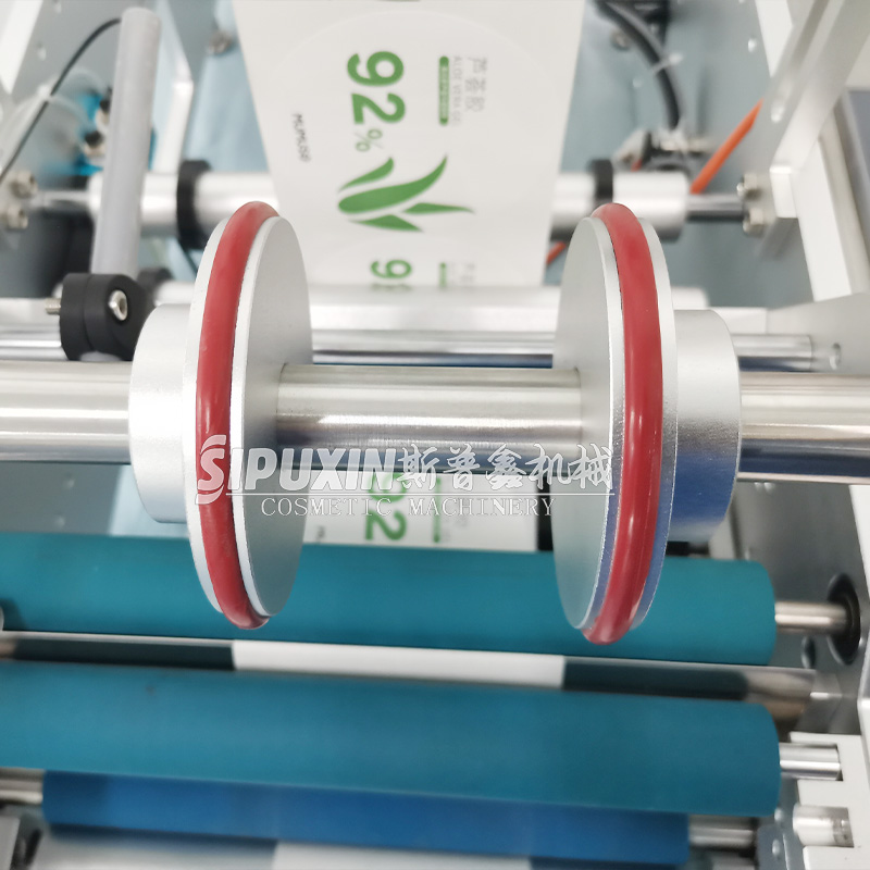 Étiquettes de bouteille de machine à étiquette à haute efficacité pour étiquetage de bouteille de tuyau plat