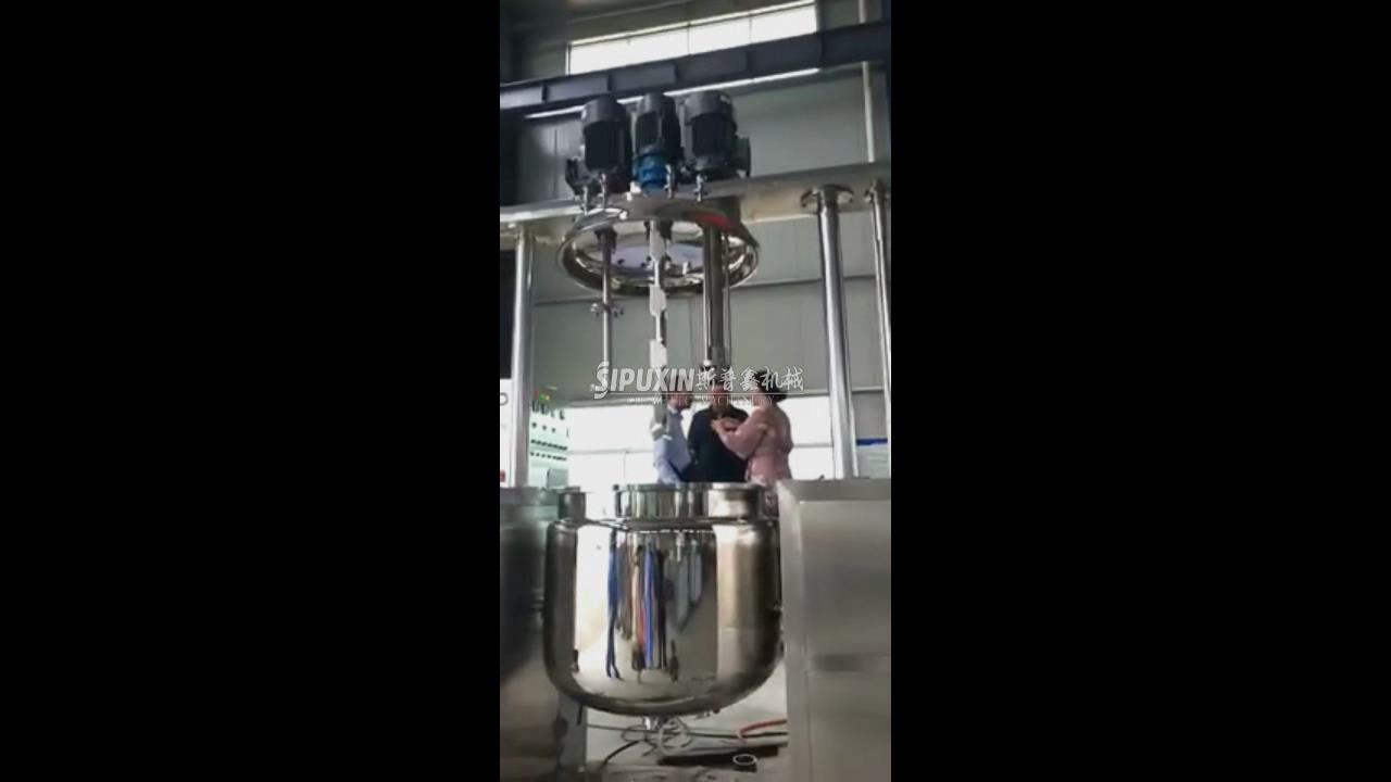 Machine de fabrication d'aspirateurs de dentifrice 1000L