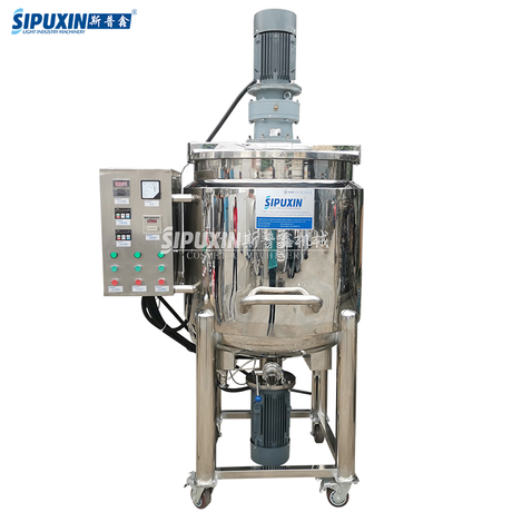200L Bottom homogénéising shampooing mixing réservoir