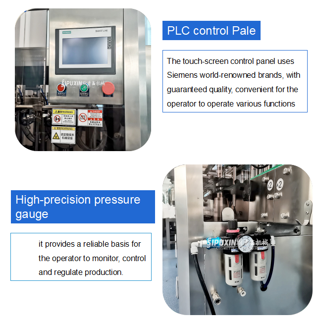 Prix ​​d'usine 6 têtes Machine de bouteille d'huile de remplissage en acier inoxydable personnalisé