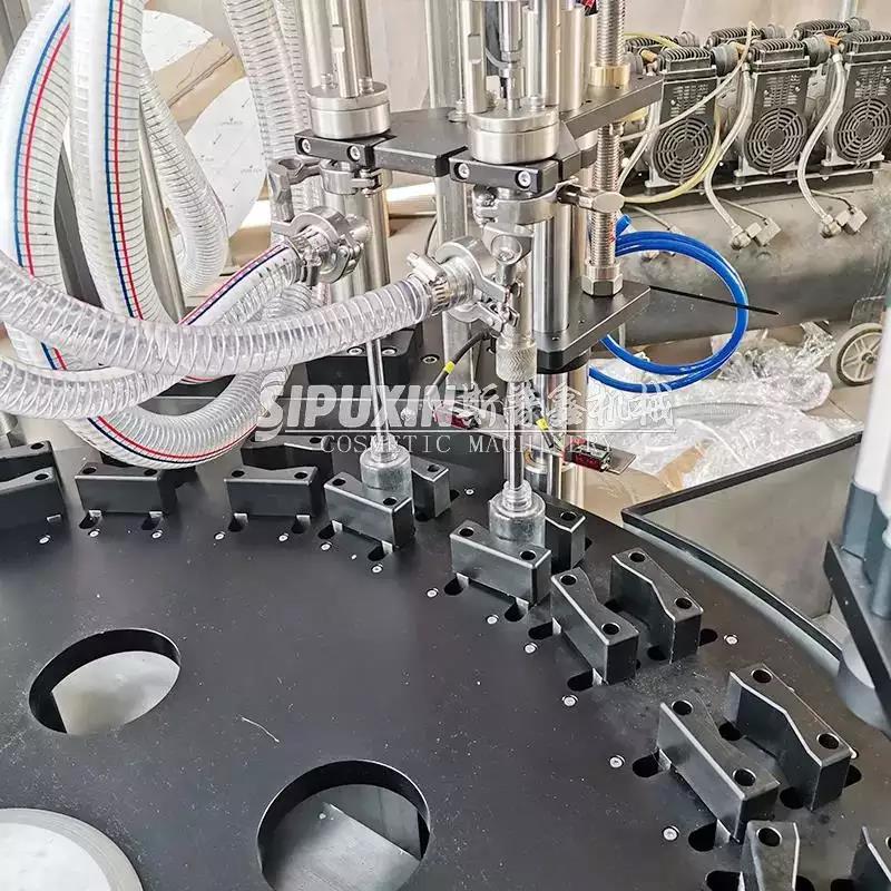 SPX Double Head Chuck Machine de remplissage Gell Gel Gel Gel Machine de remplissage pour une usine chimique quotidienne