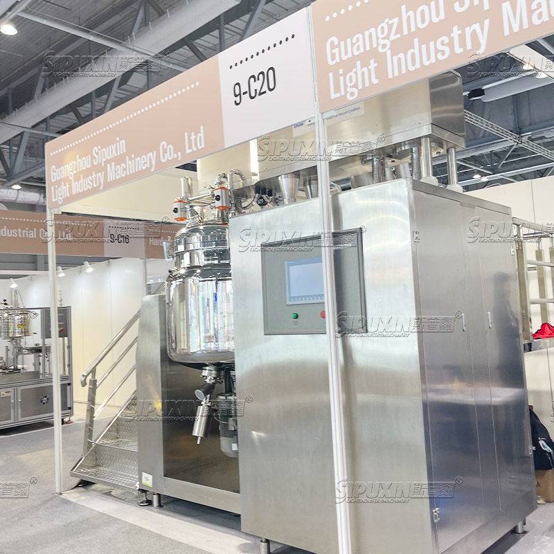 SPX High Configuration Hydraulic Louing Vacuum Emulsificateur Mixer 