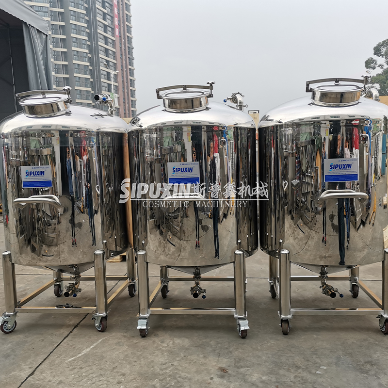 Réservoir de stockage d'eau d'alcool en acier inoxydable 