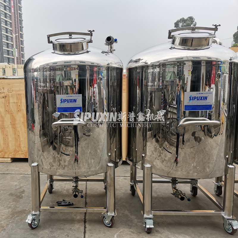Réservoir de stockage d'eau d'alcool en acier inoxydable 