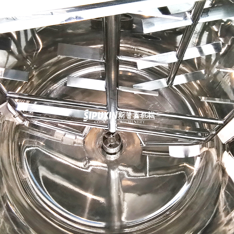 Mélangeur homogène 1500L pour le réservoir de mélange de savon liquide à prix liquide à prix usine cosmétique Sus304 / 316