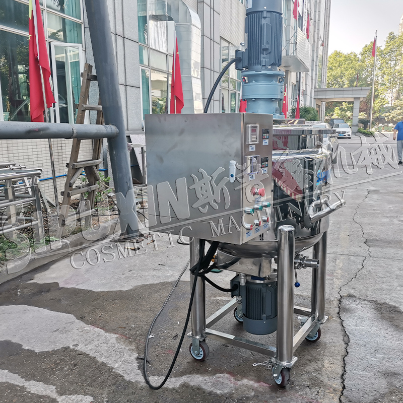 100L Disan de mélange mobile avec l'agitateur homogénéisant la machine à fabriquer de l'huile de palme de maïs à la cuisson d'olive