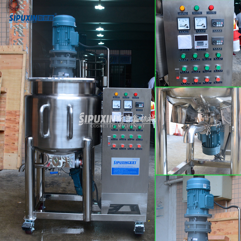 Vessels de mélange de shampooing homogène Sipuxin 100L avec agitateur