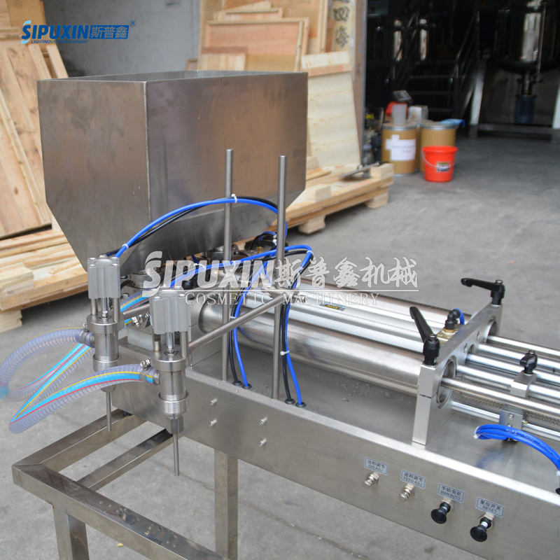 SIPUXIN Semi automatique Pneumatique Auto-Suck Piston Machines de remplissage pour liquide