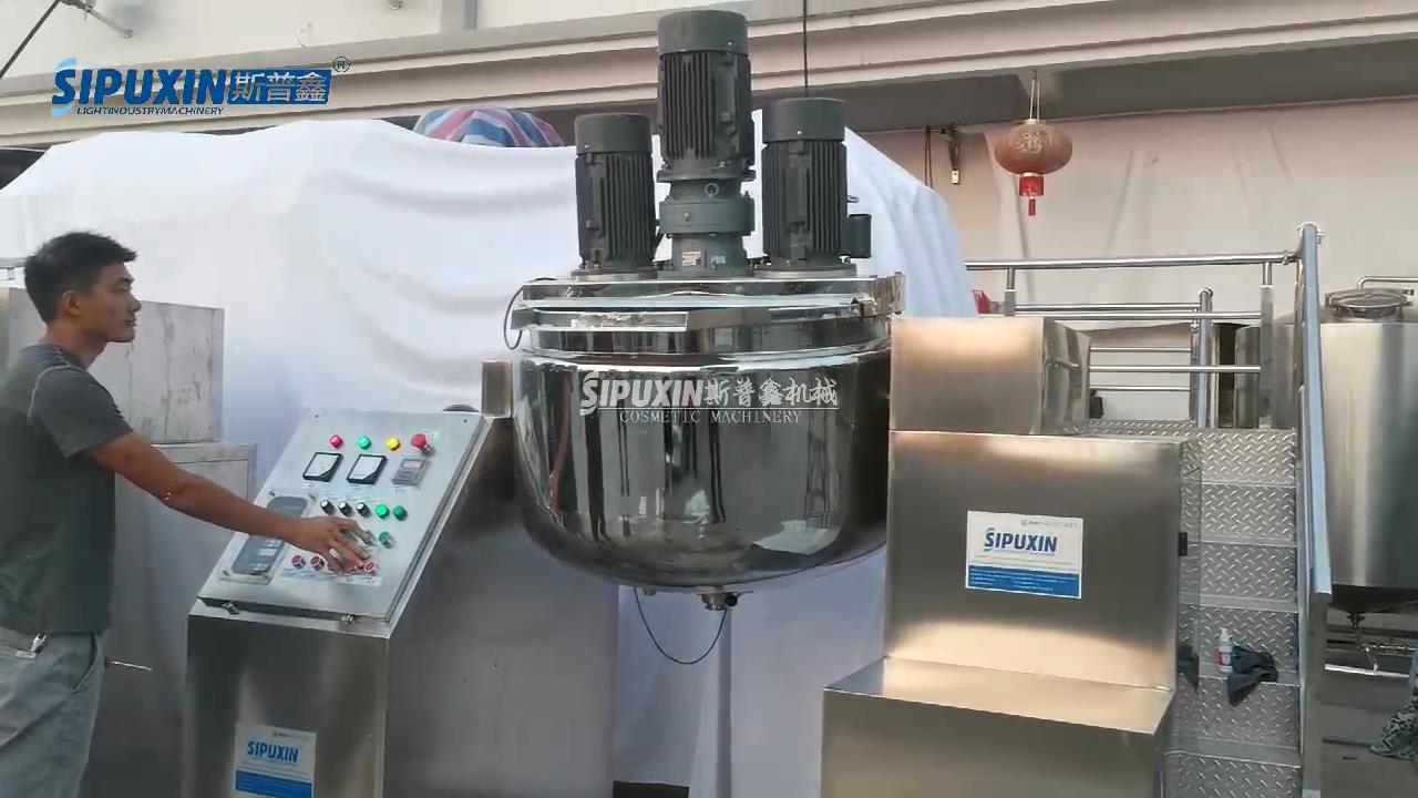 Dispersion et réservoir de mélange de mayonnaise 300L