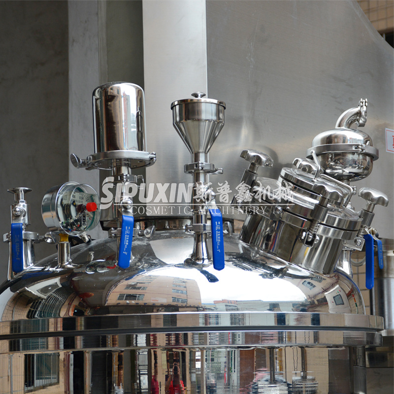 SPX 200L GMP Vacuum standard supérieur Homogène Equipment émulsifiant