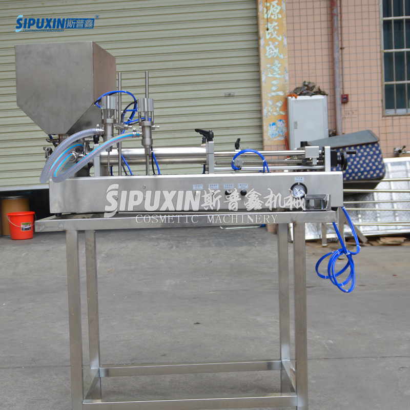 SIPUXIN Semi automatique Pneumatique Auto-Suck Piston Machines de remplissage pour liquide