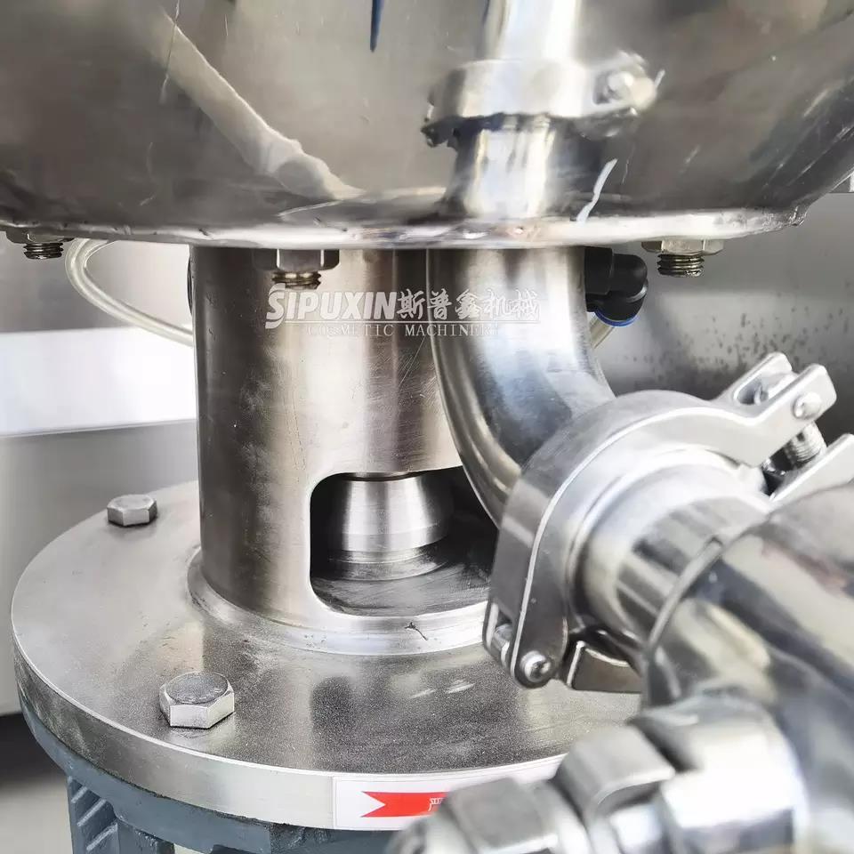 SPX de bonne qualité de pommade à la crème Vaguum Haut-cisant émulsifiant Machine émulsifiant Homogénizer Mixer