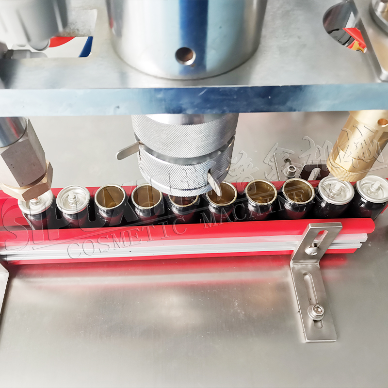 SPX Vente chaude à haute efficacité semi-automatique remplissage du plafonnement de la machine de remplissage de la machine à remplissage d'air de remplissage d'air